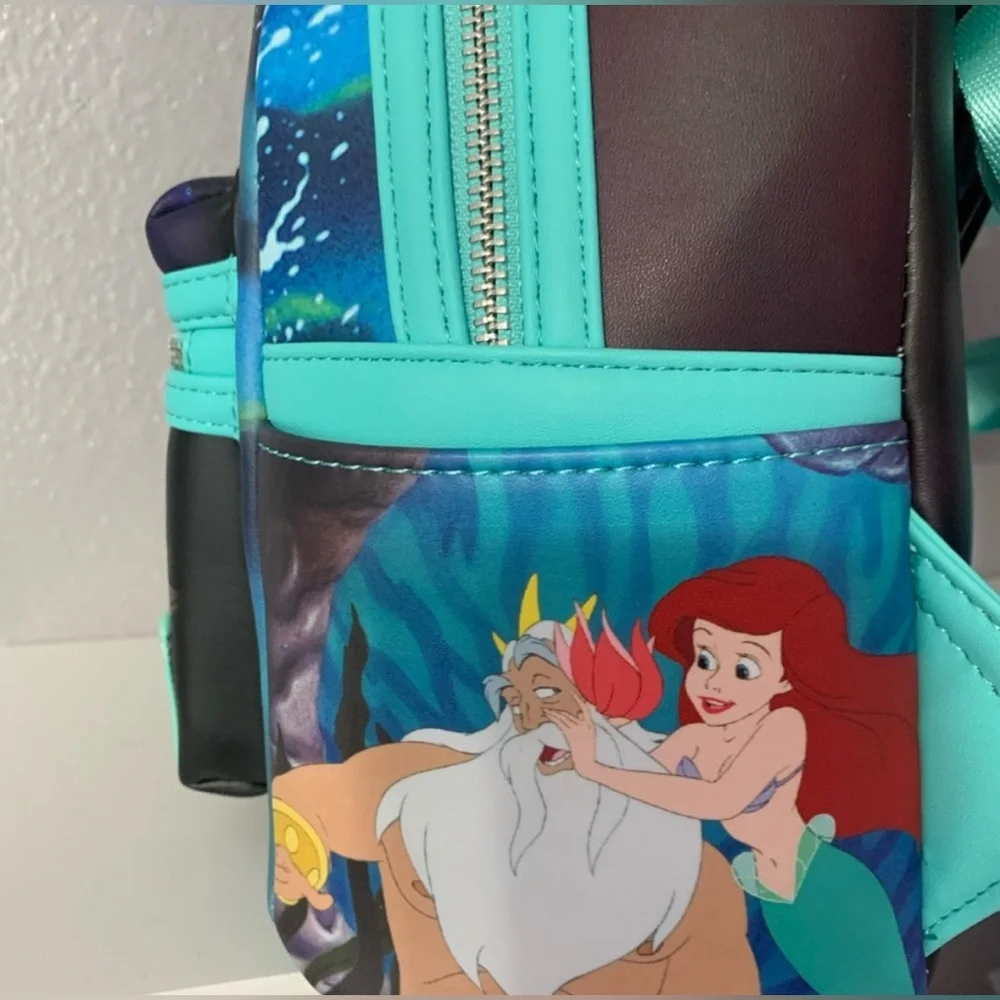 Loungefly Disney The Little Mermaid Princess Scenes Series NWT